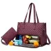 Fashionable Lunch Tote Bag Women's Thermal Insulation Lunch Box Leak-proof Crossbody Computer Storage Bag Quilted Large Capacity Handbag With Purse Fashionable Lunch Tote Bag Women's Thermal Insulation Lunch Box Leak-proof Crossbody Computer Storage Bag Quilted Large Capacity Handbag With Purse