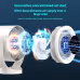 Desktop Adjustable Fan Light Rechargeable Wall Mount Table Fan Light Led Display Air Circulation Cooling USB Table Fan Light
