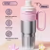 780ml Gradient Double Drink Thermal Cup Stainless Steel With Lid Coffee Cup Thermos Large Capacity Straw Cup For Male And Female