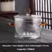 Borosilicate Glass Pot Household Heating Binaural