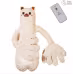 Infant Exhaust Pillow Hand Remote Controlled Soothing For Baby Sleep Cartoon Plush Toddler Comforting Hand