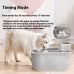 Stainless Steel Plate Pet Timing Flow Induction Function Water Feeder Stainless Steel Plate Pet Timing Flow Induction Function Water Feeder