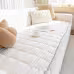 Corduroy Sofa Cushion Plush Cushion Simple Modern Non-slip Leather Sofa Cover
