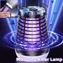 2in1 Mosquito Killer Lamp Electric Fly Catcher USB Rechargeable Electric Mosquito Swatter Electric Fly Trap With Night Light S0S Emergency Light Mosquito Killer Terrace Camping 2in1 Mosquito Killer Lamp Electric Fly Catcher USB Rechargeable Electric Mosquito Swatter Electric Fly Trap With Night Light S0S Emergency Light Mosquito Killer Terrace Camping