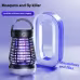 2in1 Mosquito Killer Lamp Electric Fly Catcher USB Rechargeable Electric Mosquito Swatter Electric Fly Trap With Night Light S0S Emergency Light Mosquito Killer Terrace Camping