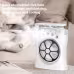 Portable Fan Portable Mini Humidifier Fan Water Spraying Fan Rechargeable Cooler Air Adjustment Fan For Hot Weather