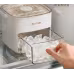 48-Grid Ice Maker Food-Grade Summer Double-Layer Design Ice Mold Easy-Press Lid Home Ice Storage Box