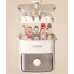 48-Grid Ice Maker Food-Grade Summer Double-Layer Design Ice Mold Easy-Press Lid Home Ice Storage Box