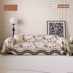 French Retro Four Seasons Universal Non-slip Living Room Anti-scratching Sofa Cover