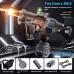 MK3 Fire And Dancing Water Gun Toy Large Capacity Cool Flashing Light