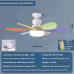 E27 Base LED Ceiling Fan Light With Remote Control 3 Color Lights Dimmable Lamp For Living Room Home Decor E27 Base LED Ceiling Fan Light With Remote Control 3 Color Lights Dimmable Lamp For Living Room Home Decor