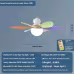E27 Base LED Ceiling Fan Light With Remote Control 3 Color Lights Dimmable Lamp For Living Room Home Decor E27 Base LED Ceiling Fan Light With Remote Control 3 Color Lights Dimmable Lamp For Living Room Home Decor