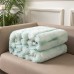 Autumn And Winter Thickening Nap Tie-dyed Double-sided Imitation Rabbit Fur Blanket