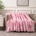Autumn And Winter Thickening Nap Tie-dyed Double-sided Imitation Rabbit Fur Blanket Autumn And Winter Thickening Nap Tie-dyed Double-sided Imitation Rabbit Fur Blanket