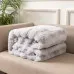 Autumn And Winter Thickening Nap Tie-dyed Double-sided Imitation Rabbit Fur Blanket Autumn And Winter Thickening Nap Tie-dyed Double-sided Imitation Rabbit Fur Blanket
