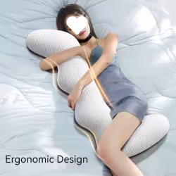 Bed Long Sleeping Leg-supporting Removable And Washable Memory Foam Adult Girl Sleeping Pillow