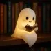 Cute LED Ghost Night Light Children's Nightlight Gift Bedside Sleep Lamp Halloween Decorations Lovely Ghost Lamp Warm Light Cute LED Ghost Night Light Children's Nightlight Gift Bedside Sleep Lamp Halloween Decorations Lovely Ghost Lamp Warm Light