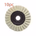 Polishing Wheel Mirror Angle Grinder Net Cover Flat Wool Flap Disc