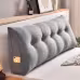 Cotton And Linen Removable And Washable Triangle Bedside Cushion Big Backrest Waist Cushion Bed Cotton And Linen Removable And Washable Triangle Bedside Cushion Big Backrest Waist Cushion Bed