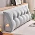 Cotton And Linen Removable And Washable Triangle Bedside Cushion Big Backrest Waist Cushion Bed Cotton And Linen Removable And Washable Triangle Bedside Cushion Big Backrest Waist Cushion Bed