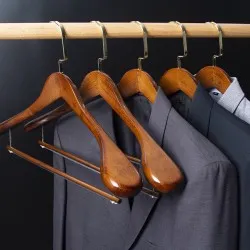 Seamless Home Clothing Store Hanger Clothes Solid Wood Hanger Seamless Home Clothing Store Hanger Clothes Solid Wood Hanger