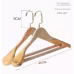 Seamless Home Clothing Store Hanger Clothes Solid Wood Hanger