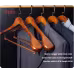 Seamless Home Clothing Store Hanger Clothes Solid Wood Hanger