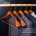 Seamless Home Clothing Store Hanger Clothes Solid Wood Hanger Seamless Home Clothing Store Hanger Clothes Solid Wood Hanger