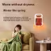 Wall Mounted Portable Small Electric Heater With Remote Control, Adjustable Silent Thermostat Suitable For Winter Home Offices Bathroom Wall Mounted Portable Small Electric Heater With Remote Control, Adjustable Silent Thermostat Suitable For Winter Home Offices Bathroom