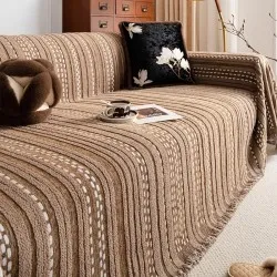 Retro Mid-ancient Sofa Cover Cloth Universal A Whole Full Cover Sofa Cover Retro Mid-ancient Sofa Cover Cloth Universal A Whole Full Cover Sofa Cover