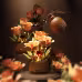 Preserved Flower Building Blocks Motion Flowers Model Birthday Valentine's Day Gift Preserved Flower Building Blocks Motion Flowers Model Birthday Valentine's Day Gift