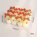 LED Electronic Candle Lights Christmas Trees Santa Claus Snowmen Creative Candles Small Night Lights Home Decorative Ornaments