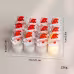 LED Electronic Candle Lights Christmas Trees Santa Claus Snowmen Creative Candles Small Night Lights Home Decorative Ornaments