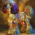Magic Magic Color Strange Dog Lamp