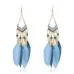 V-shaped Personality Long Feather Earrings V-shaped Personality Long Feather Earrings
