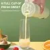 Portable Rechargeable Juice Blender Compact Handheld Electric Smoothie Maker For Travel Office Home