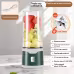 Multifunctional Rechargeable Electric USB Juicer Cup Double Cup Handheld Mixer Cup 500 ML Blending Juice Cup Outdoor Multifunctional Rechargeable Electric USB Juicer Cup Double Cup Handheld Mixer Cup 500 ML Blending Juice Cup Outdoor