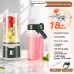 Multifunctional Rechargeable Electric USB Juicer Cup Double Cup Handheld Mixer Cup 500 ML Blending Juice Cup Outdoor Multifunctional Rechargeable Electric USB Juicer Cup Double Cup Handheld Mixer Cup 500 ML Blending Juice Cup Outdoor