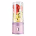 Multifunctional Rechargeable Electric USB Juicer Cup Double Cup Handheld Mixer Cup 500 ML Blending Juice Cup Outdoor