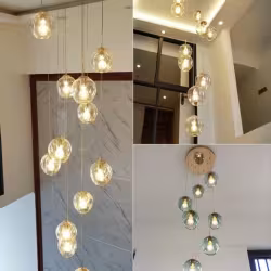 Modern Minimalist Stairwell Pendant Light Modern Minimalist Stairwell Pendant Light