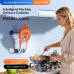 Robot Fan USB Rechargeable Desk Fan Mini Digital Display Table Fan With Suction Cup Portable Cooling Office Car Travel Robot Fan USB Rechargeable Desk Fan Mini Digital Display Table Fan With Suction Cup Portable Cooling Office Car Travel