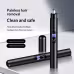 Rechargeable Electric Nose Hair Trimmer for Men - Portable Grooming Tool with Precision Blades