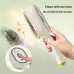 Electric Airbag Massage Comb With Mist Spray - Anti-Tangle Hair Styling Tool For Women