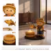 Halloween Campfire Tealight Holder Multi-Purpose Resin Candle Holder Figurine Reusable Craft Figurine Ornaments Gift For Friend