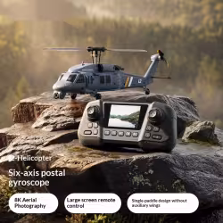 Helicopter With Built-in Screen Aerial Photography Single-rotor Tailless Fighter Toy Helicopter With Built-in Screen Aerial Photography Single-rotor Tailless Fighter Toy
