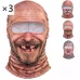 Realistic Winter Ski Face Mask Windproof Thermal Balaclava For Outdoor Sports And Parties