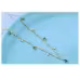 Generous water drop emerald zircon necklace Generous water drop emerald zircon necklace