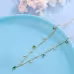 Generous water drop emerald zircon necklace Generous water drop emerald zircon necklace