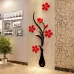 Creative vase acrylic 3D wall sticker Creative vase acrylic 3D wall sticker