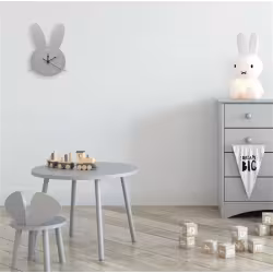 Wooden cartoon wall clock Wooden cartoon wall clock